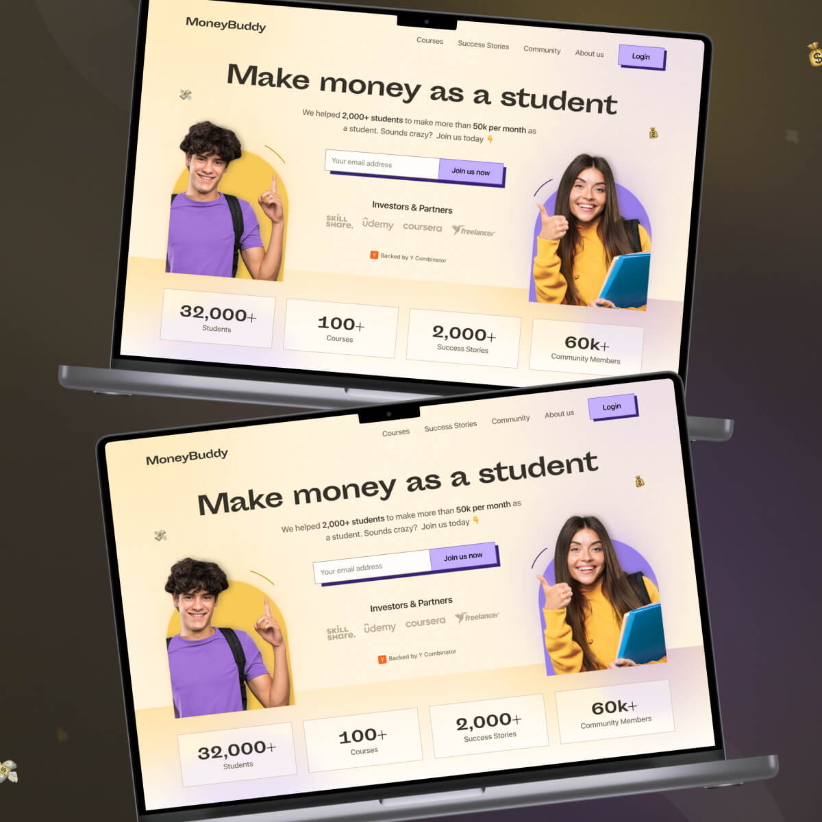 MoneyBuddy UI Design Presentation Image 5